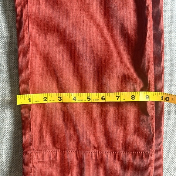 Marine Layer Bridget Cord Barn Red Pants - Picture 14 of 15
